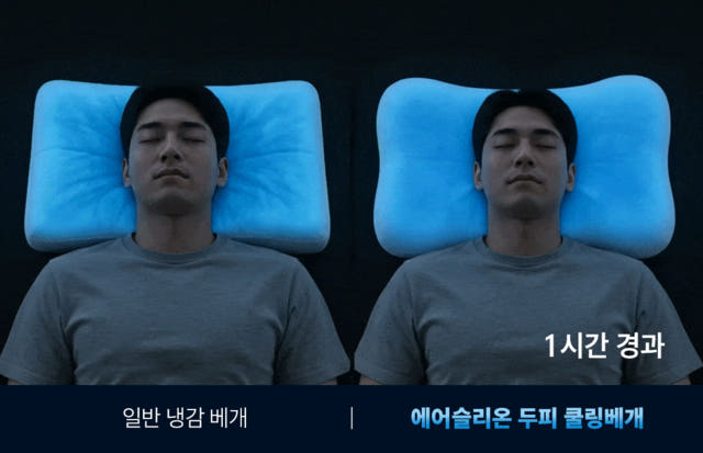 에어슬리온 프리미엄 두피 쿨링베개 상세 이미지 3